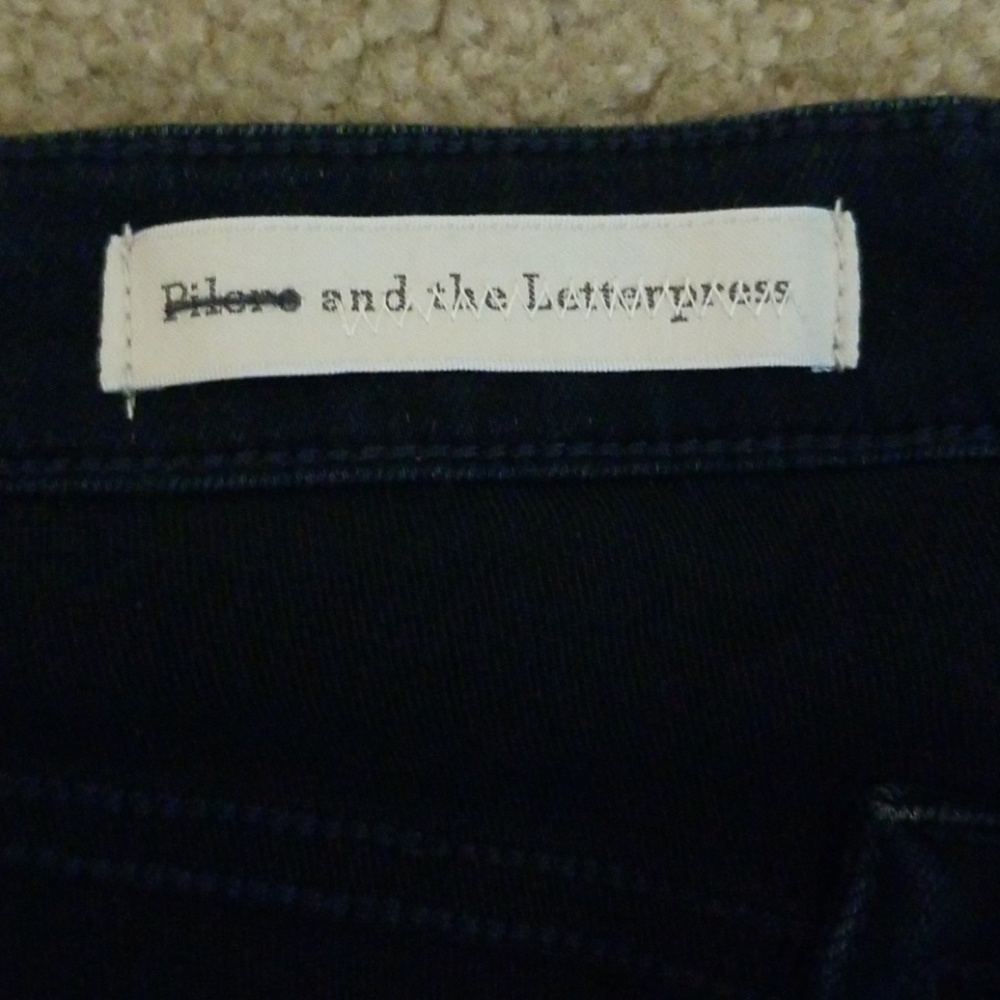 NEW Anthropologie Pilcro and The Letterpress Serif - Picture 3 of 3